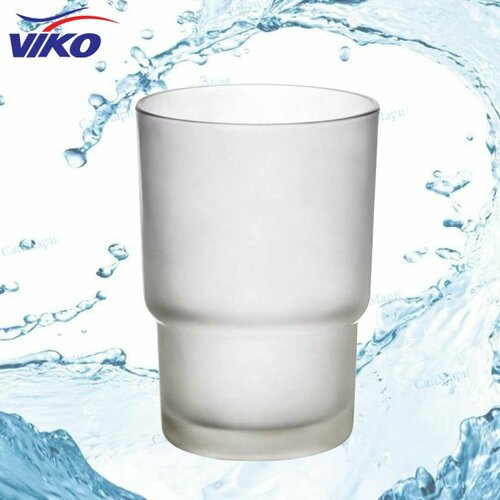 Стакан для зубных щеток VIKO V-904 стекло без держателя 450₽
