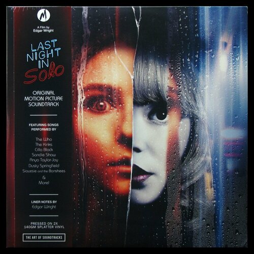 Виниловая пластинка Mondo V/A – Last Night In Soho (Original Motion Picture Soundtrack) (2LP, coloured vinyl)