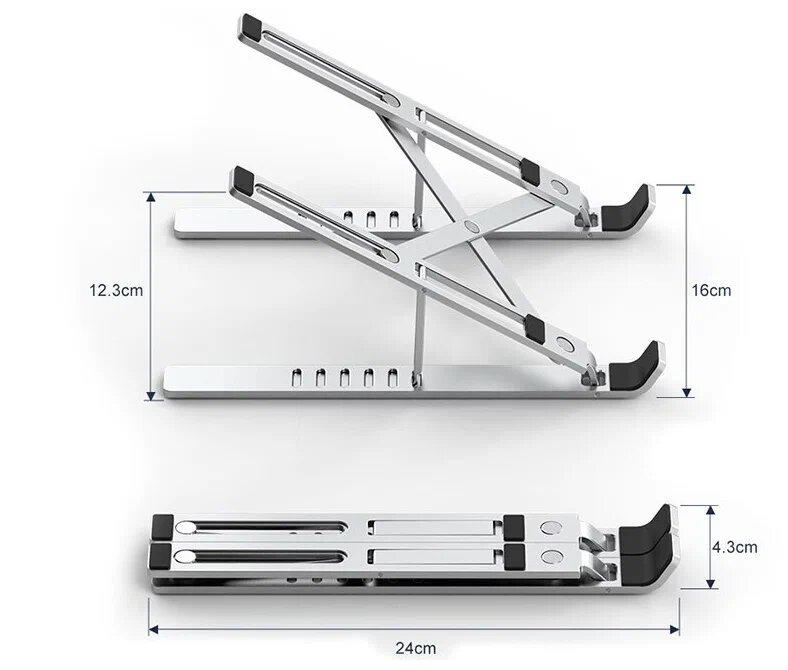 Подставка для ноутбука Laptop Stand (Silver)