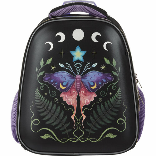 Ранец Комус Класс Сказочный лес, 2 отд, эргоном. спинка, экокожа