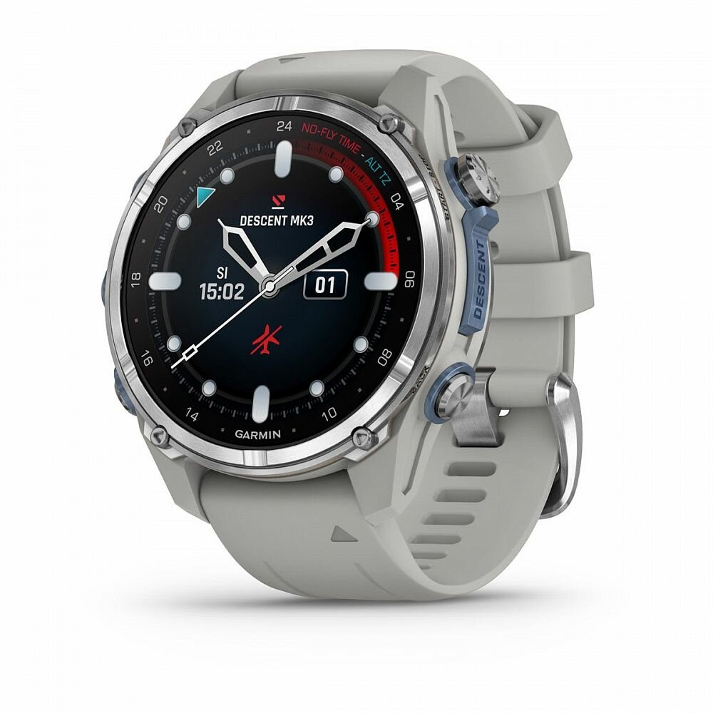 Умные спортивные часы DESCENT MK3 43 мм, дайверский компьютер Garmin