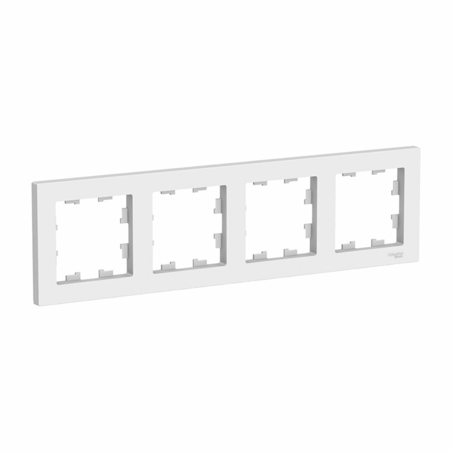 Рамка на 4 места белая ATLASDESIGN Schneider Electric