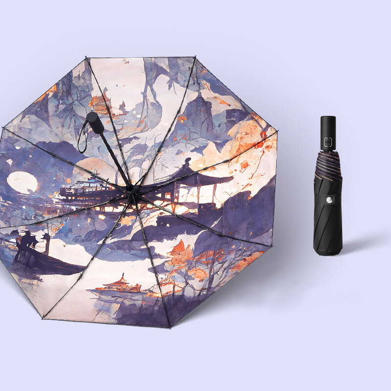 фото Автоматический складной зонт "Запретное вдохновение"