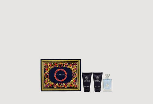 Изображение товара VERSACE POUR HOMME Подарочный набор для мужчин (edt 50мл + бальзам п. бритья + шампунь)