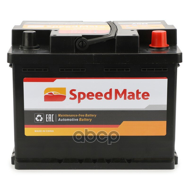 АКБ SPEEDMATE AGM 12V 60Ah 680A 242x175x190 /-+/ SpeedMate арт. SM-EK600