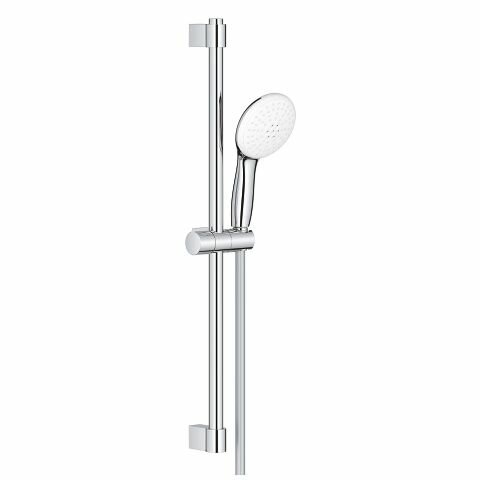 фото Душевой гарнитур Grohe 27598003 Tempesta 110, 2 режима струи, 13,5 л/мин, хром, душевая штанга 600 мм, шланг 1750 мм, хром (замена 27598001)