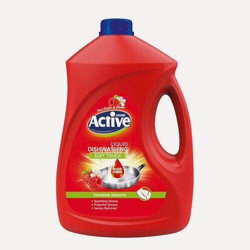 Изображение товара Средство для мытья посуды Active, Клубника и малина, 3500 мл