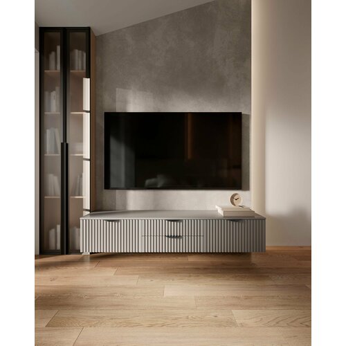 Тумба под телевизор Max Form 160*40*30, подвесная с доводчиком