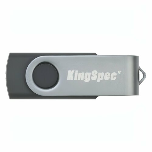Флеш-диск KingSpec Stick KU2U 256Gb USB20 серебристый 2199₽