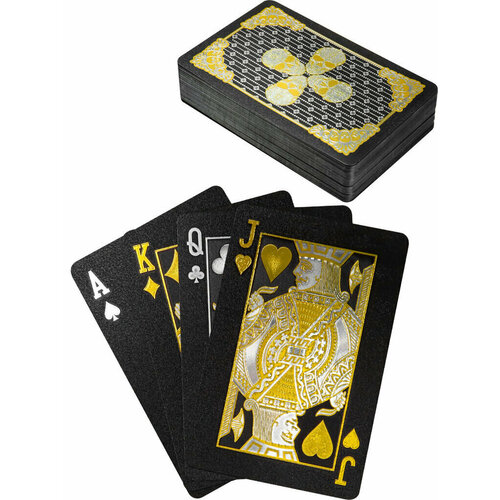 Карты игральные 54шт Нуар черный 747₽