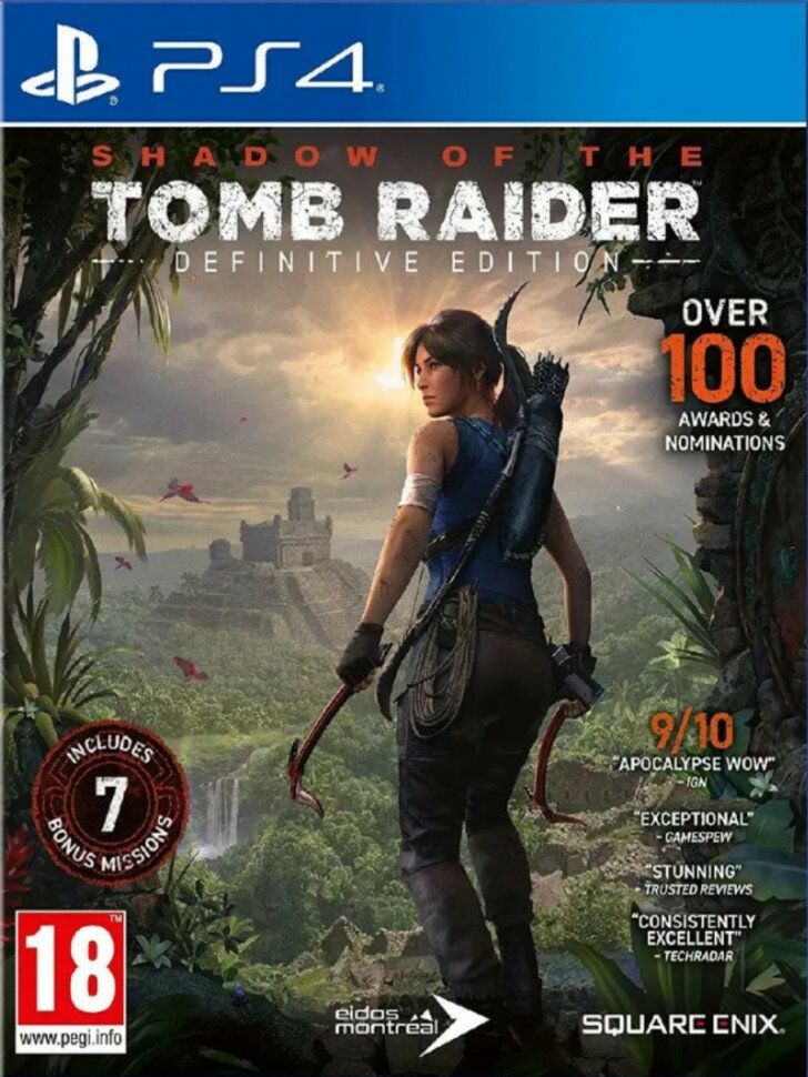Игра Shadow of the Tomb Raider Definitive Edition для PS4 (CUSA 16262) (Русская версия)