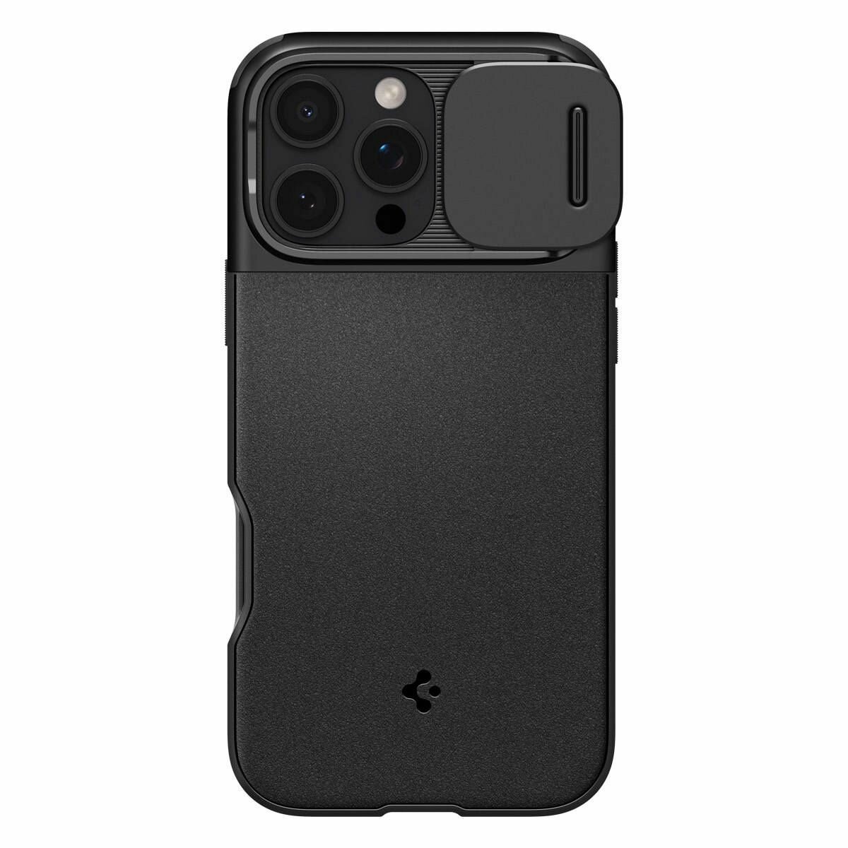Чехол SPIGEN для iPhone 16 Pro Max - Optik Armor MagSafe - Черный - ACS08015 — фото 1