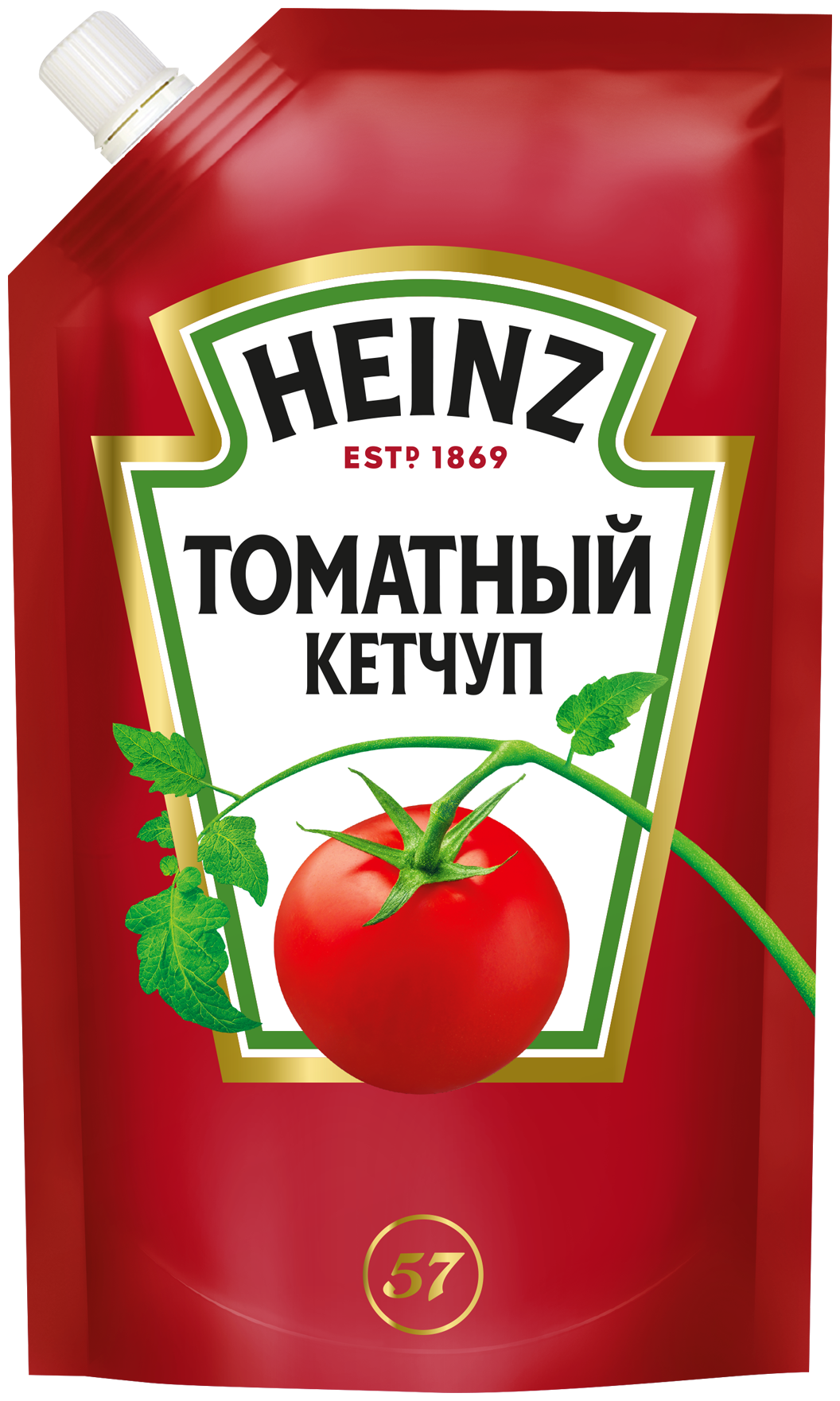 Кетчуп Heinz, натуральный, для вегетарианцев, дой-пак, 320 г