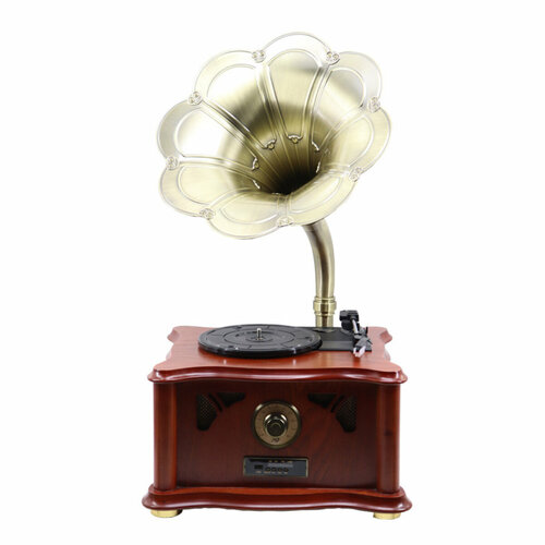 Виниловый проигрыватель с металлической трубой Audio-Retro May 23910₽