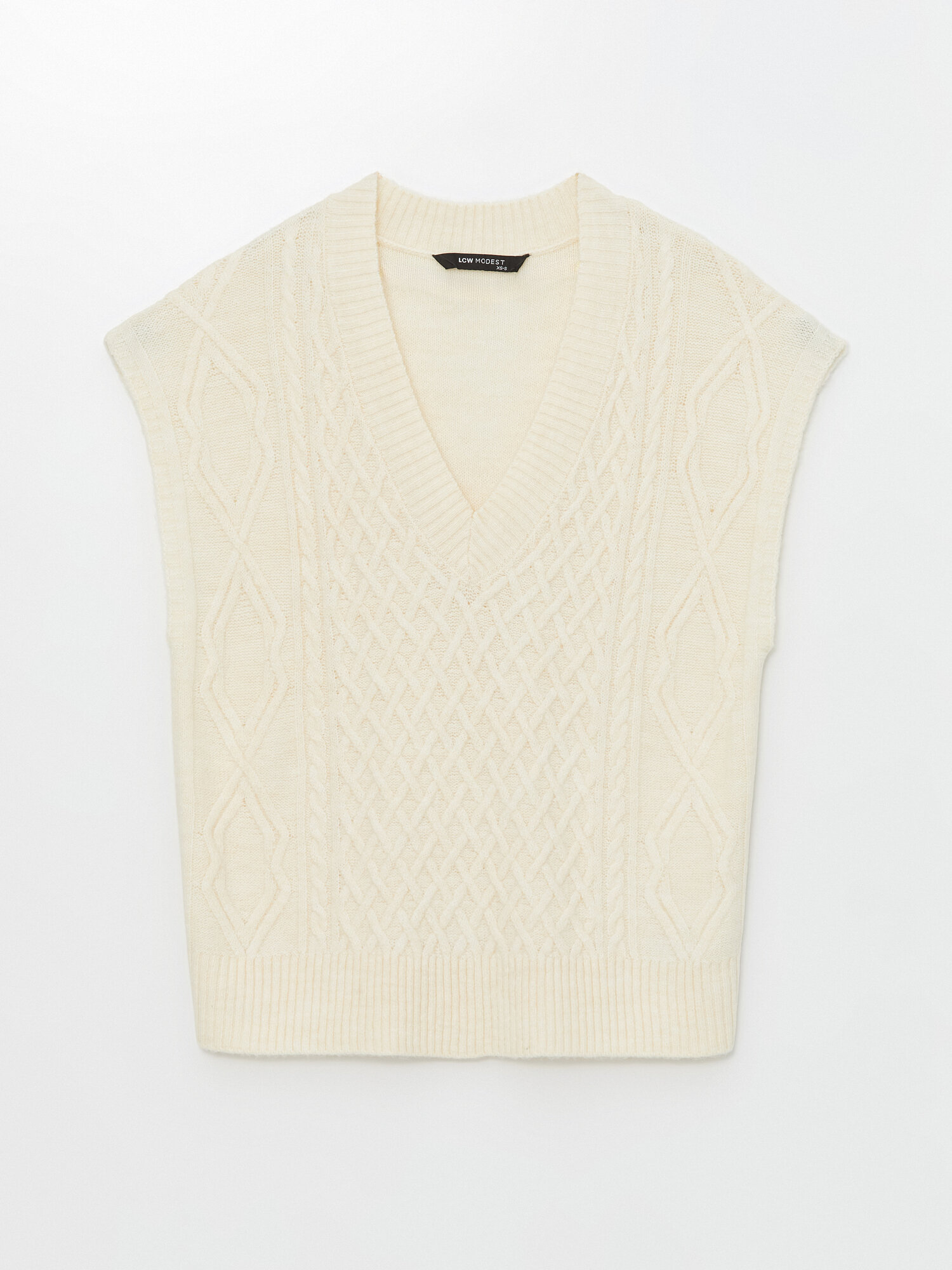 Кардиган LC Waikiki, размер M/L, , ecru