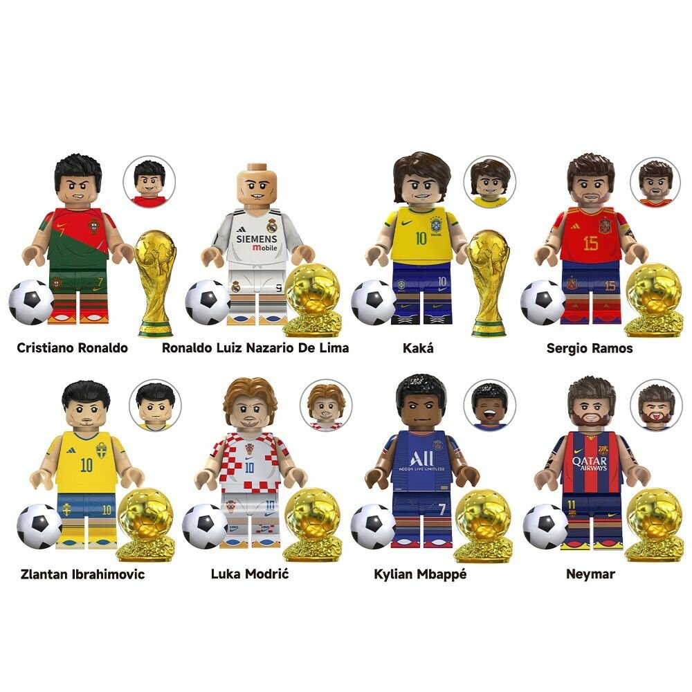 Lego soccer minifigures hotsell