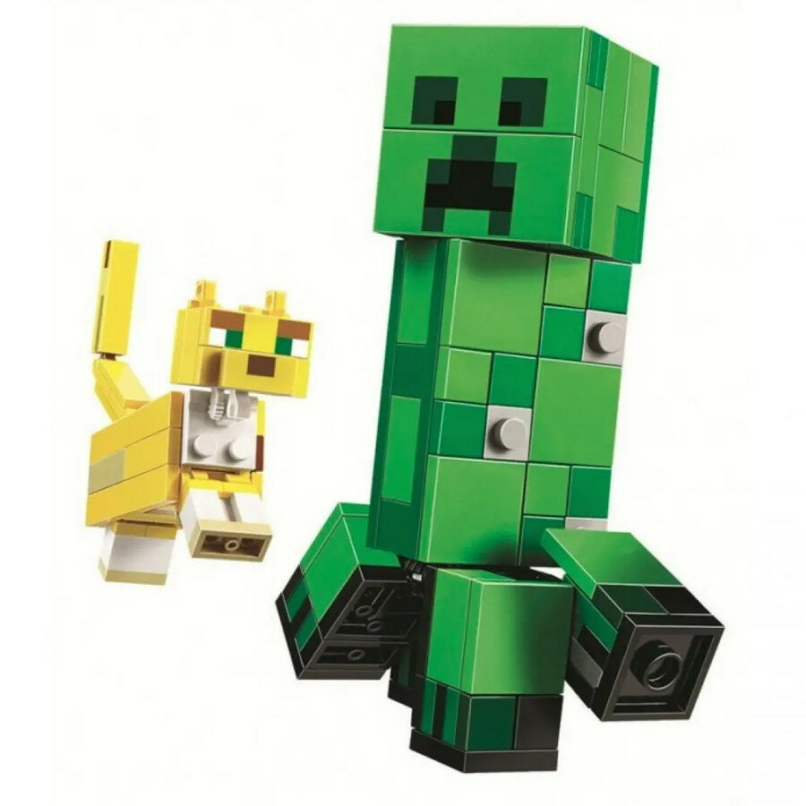 Конструктор LARI Крипер и Оцелот 11474 — фото 1