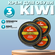 3 штуки ! Kiwi Крем для обуви блеск, питание и защита, черный, 3 ...