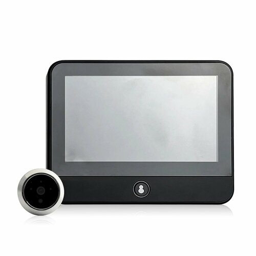фото Видеоглазок avt "super eye door s50", с функцией памяти, wi-fi