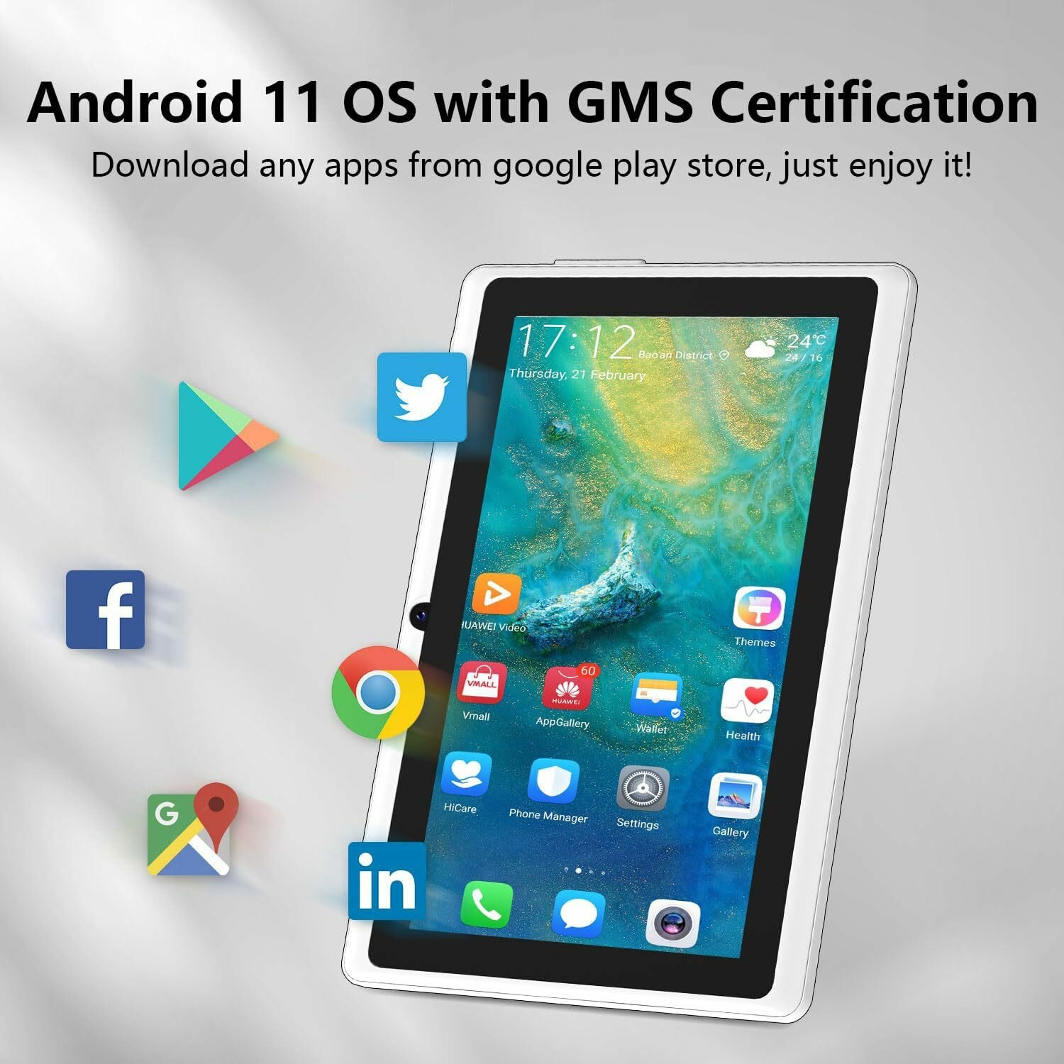 Планшет Q8 Spot, 7", Android 11, белый — фото 1