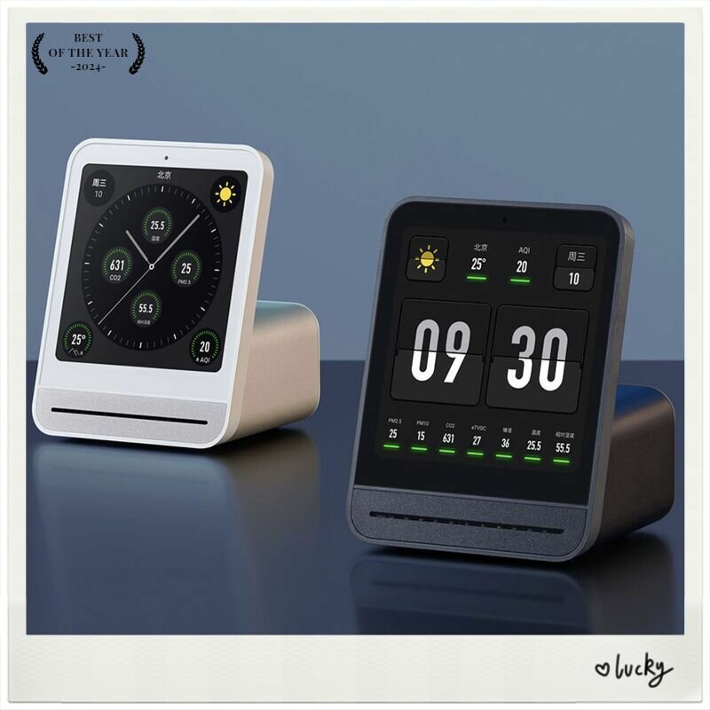 Изображение Анализатор качества воздуха Xiaomi Qingping Air Monitor 2 (Mijia APP), белый-AURT