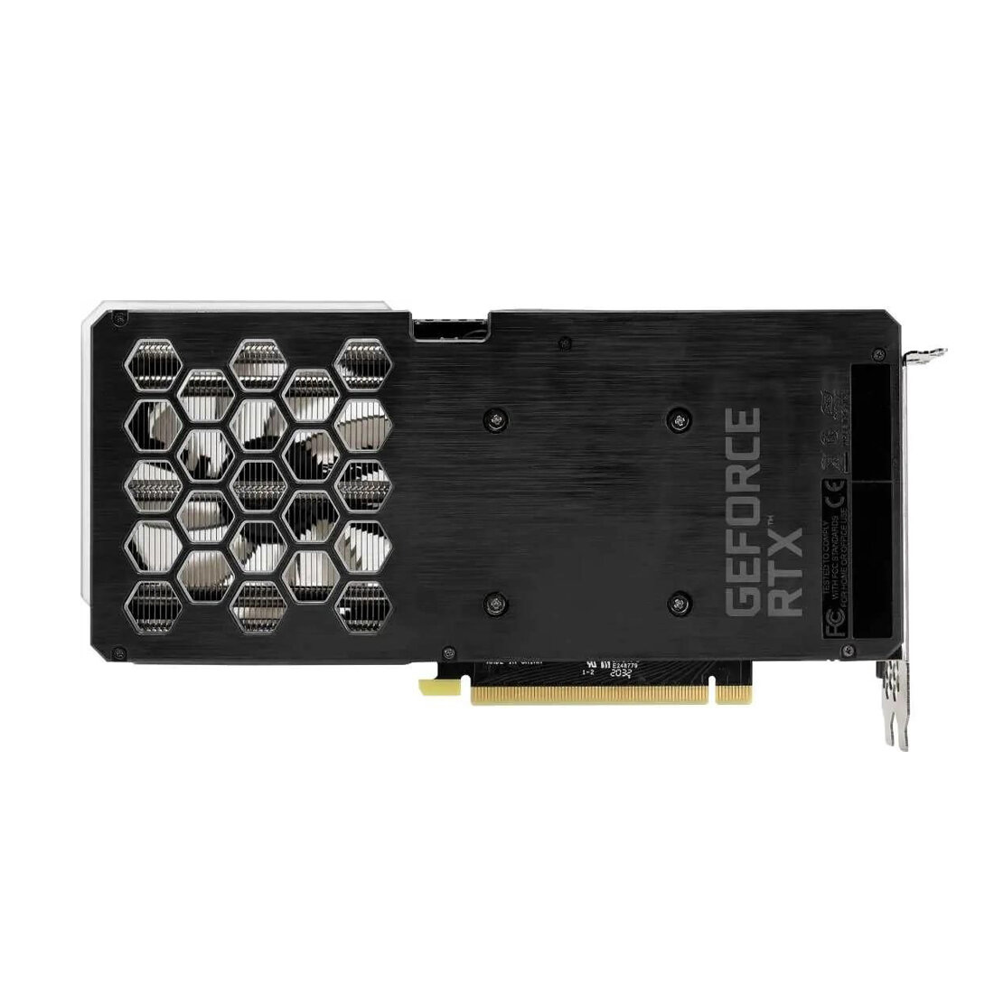Видеокарта GeForce RTX3060Ti 8Gb Palit PA-RTX3060Ti DUAL OC 8G V1 LHR, 1410/14000 256bit GDDR6 HDMI 3хDP — фото 1
