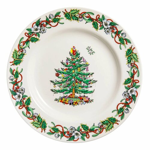 Тарелка обеденная Spode Рождественская ель Эксклюзив 27 см