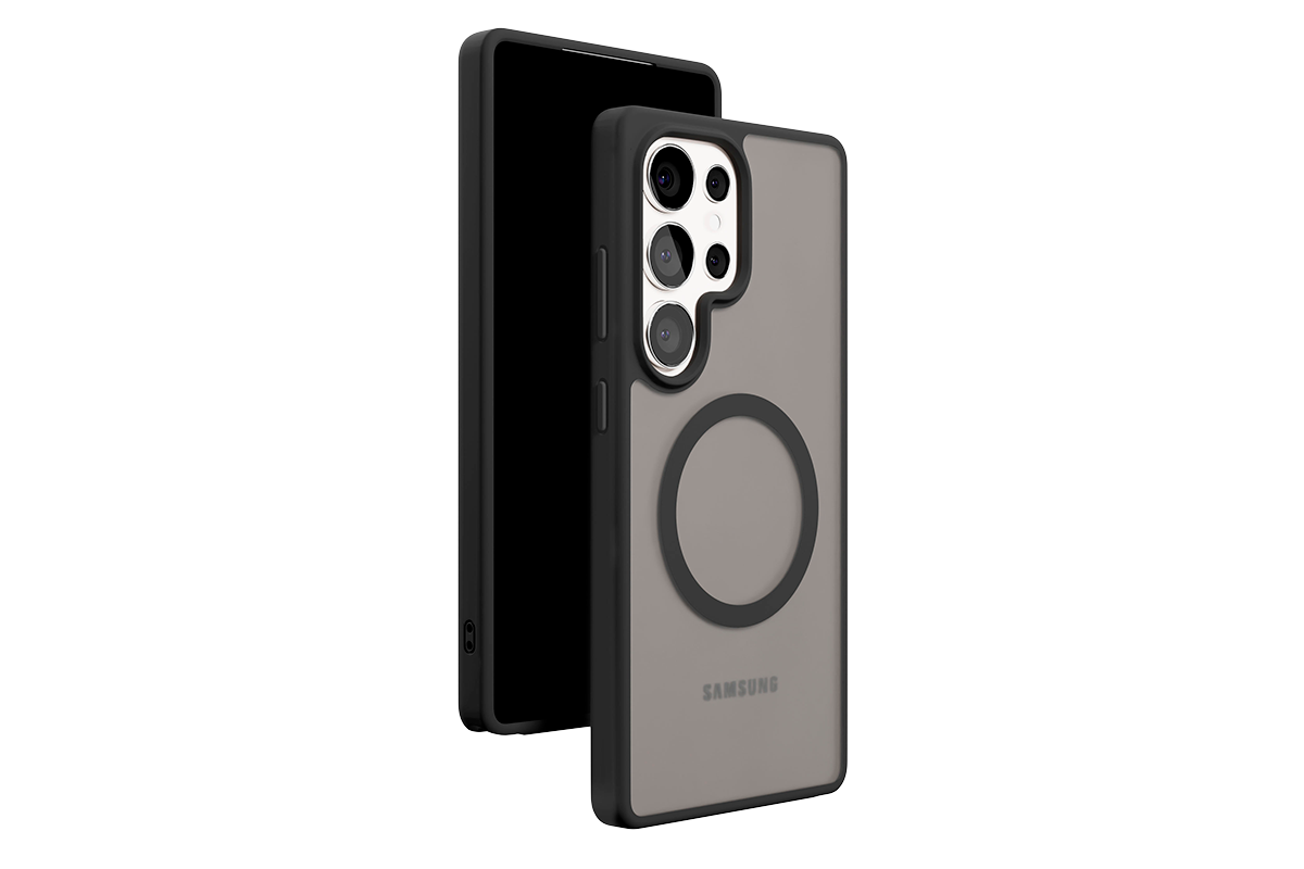 Чехол VLP LITE Haze Case MagSafe для Samsung S25 Ultra, черный