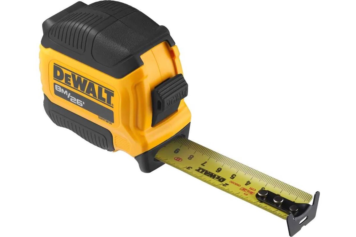 Рулетка, 8 м Dewalt DWHT38127-5 — фото 1