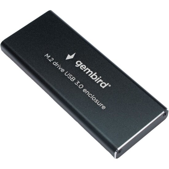Gembird EEM2-SATA-1 металл, черный