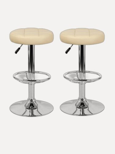 Изображение товара Круглые стулья для кухни, барные стулья комплект из 2 шт Орбита (оригинал)