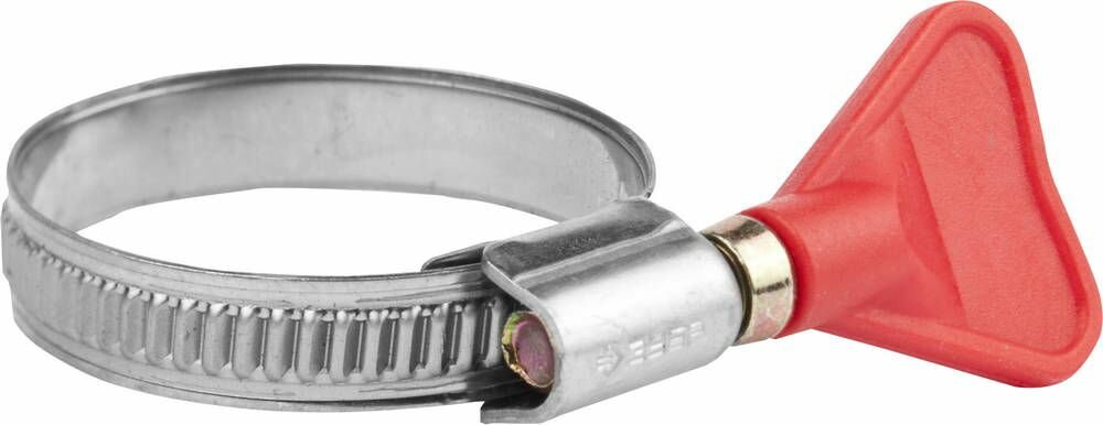 Бабочка ЗУБР 25-40 мм лента 9 мм 2 шт нержавеющий хомут 37835-25-40