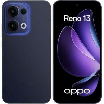 Смартфон Reno 13 12/512GB Blue MediaTek Dimensity 8350, 3.35 GHz, 6.59" 2760х1256, 2 Sim, Android 15, 12 Гб, 512 Гб, основная камера 50MP + 8MP + 2MP, фронтальная камера 50MP, 5G, синий, 181 г