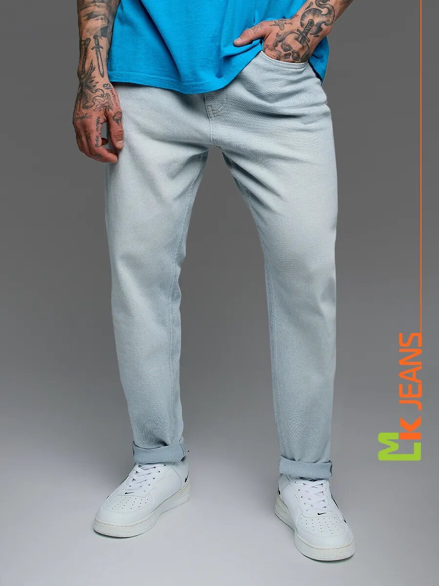 Джинсы трубы MkJeans Прямые