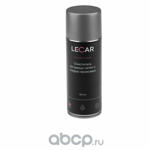 Очиститель битумных пятен и следов насекомых 520 мл. (аэрозоль) LECAR LECAR LECAR000011212