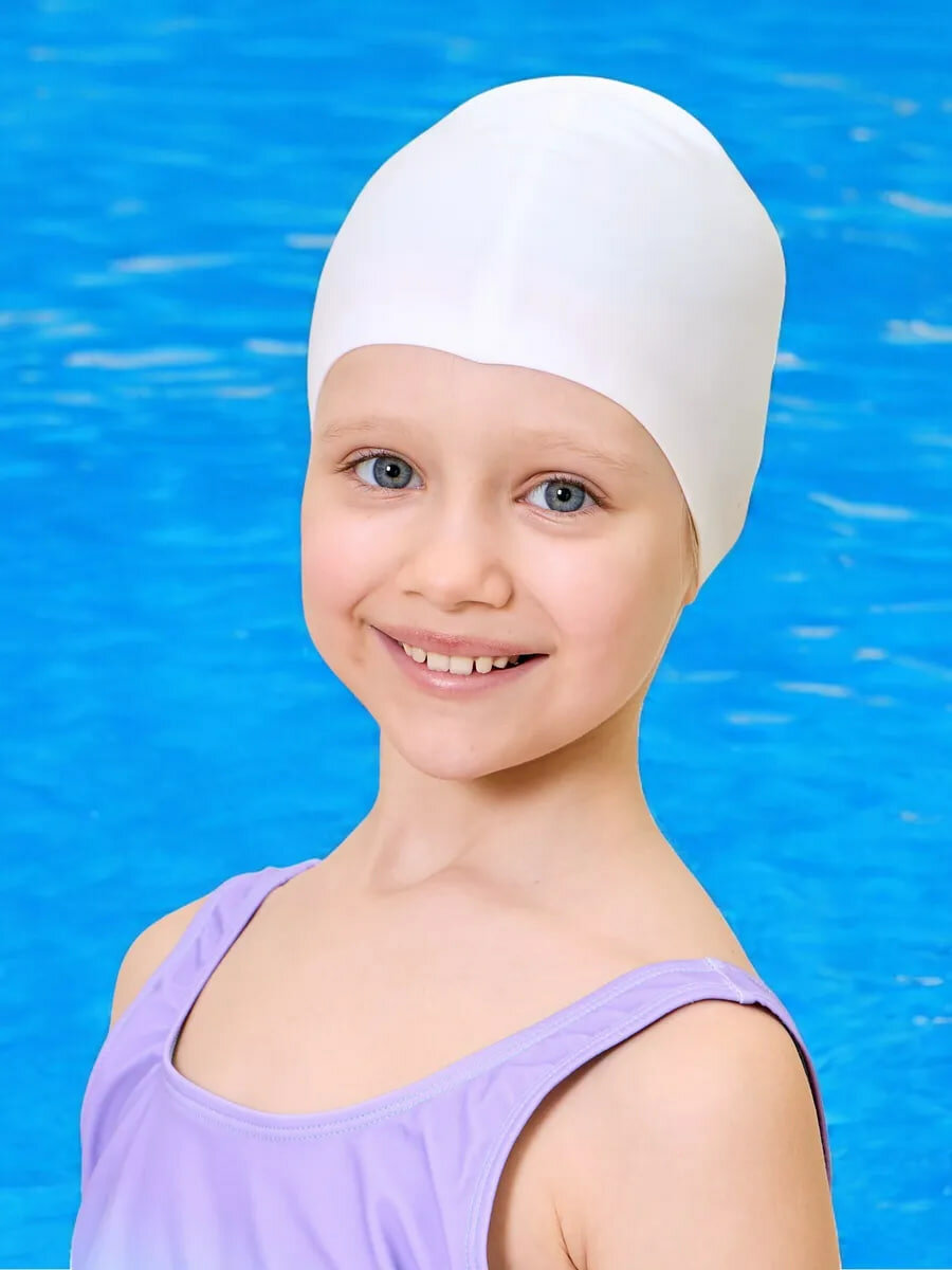 Cиликоновая шапочка для плавания — фото 1