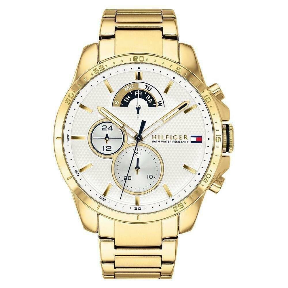 Наручные часы TOMMY HILFIGER, белый/золотистый