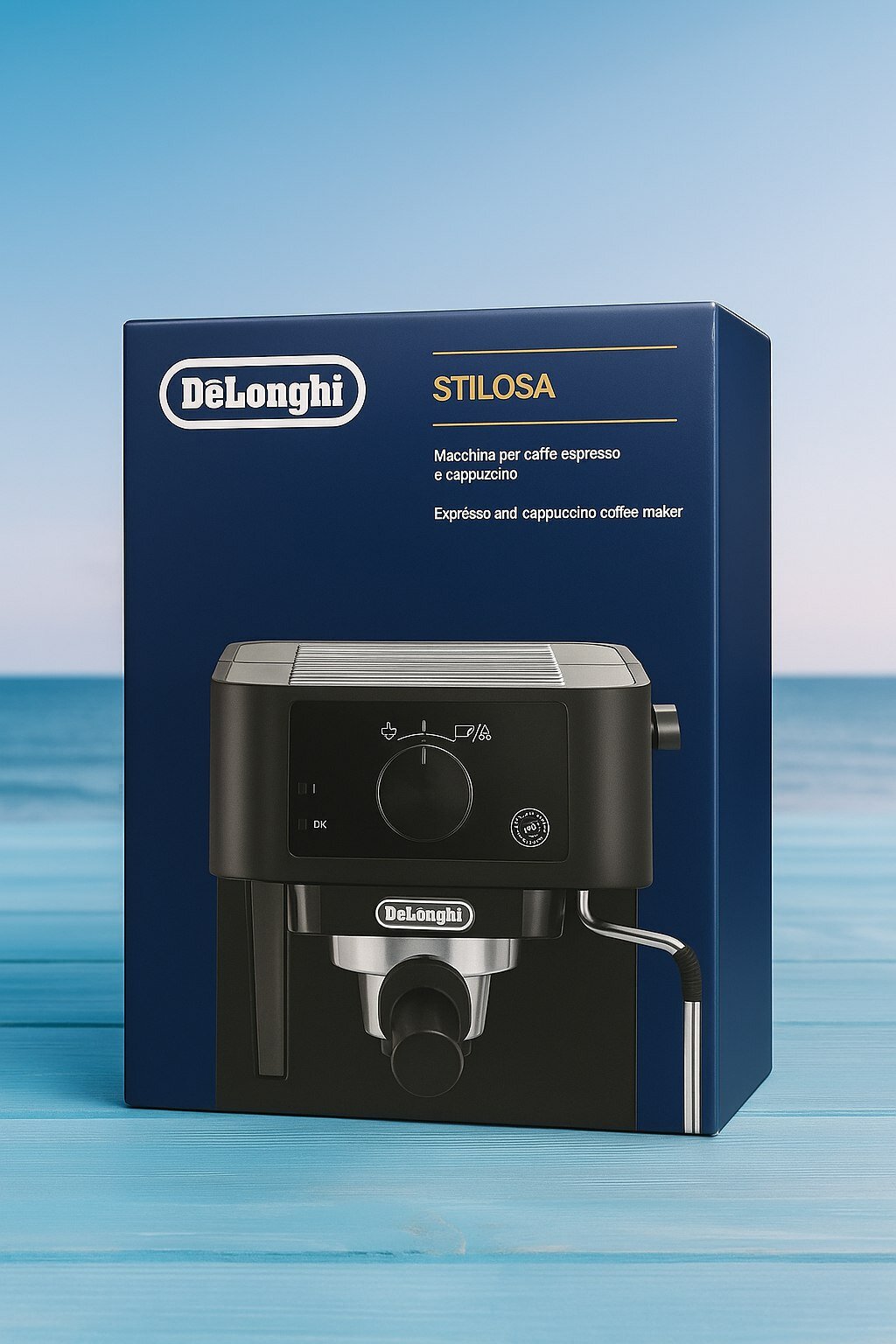 Кофемашина De'Longhi Stilosa EC235. BK полуавтоматическая для приготовления эспрессо и капучино