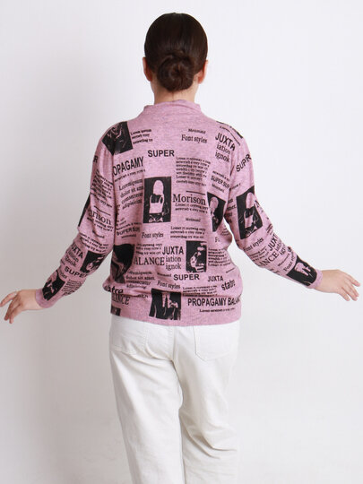 Свитер размер OneSize, , розовый — фото 1