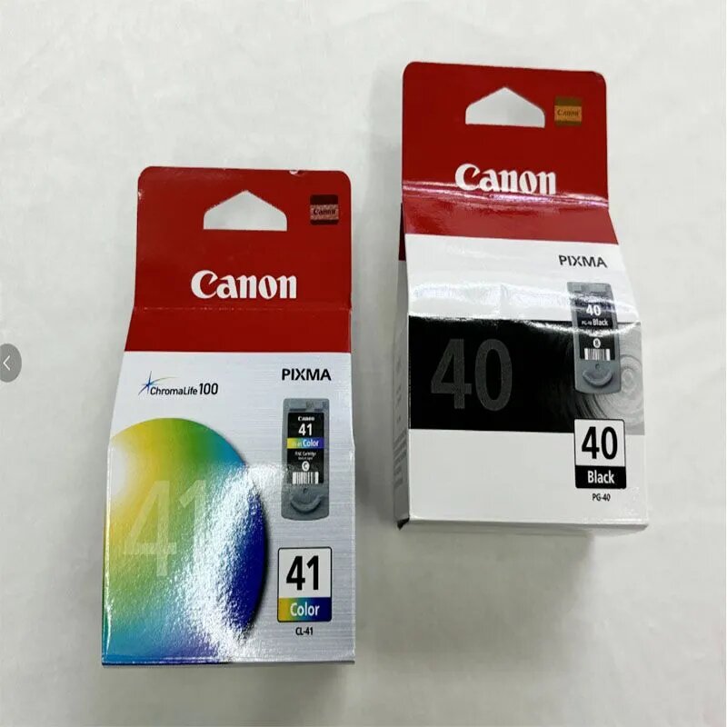 Комплект картриджей Canon PG-40 CL-41, оригинал, Набор CMYK, 2 шт