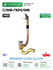 Слив-перелив Timo 8004/00 click-clack Хром