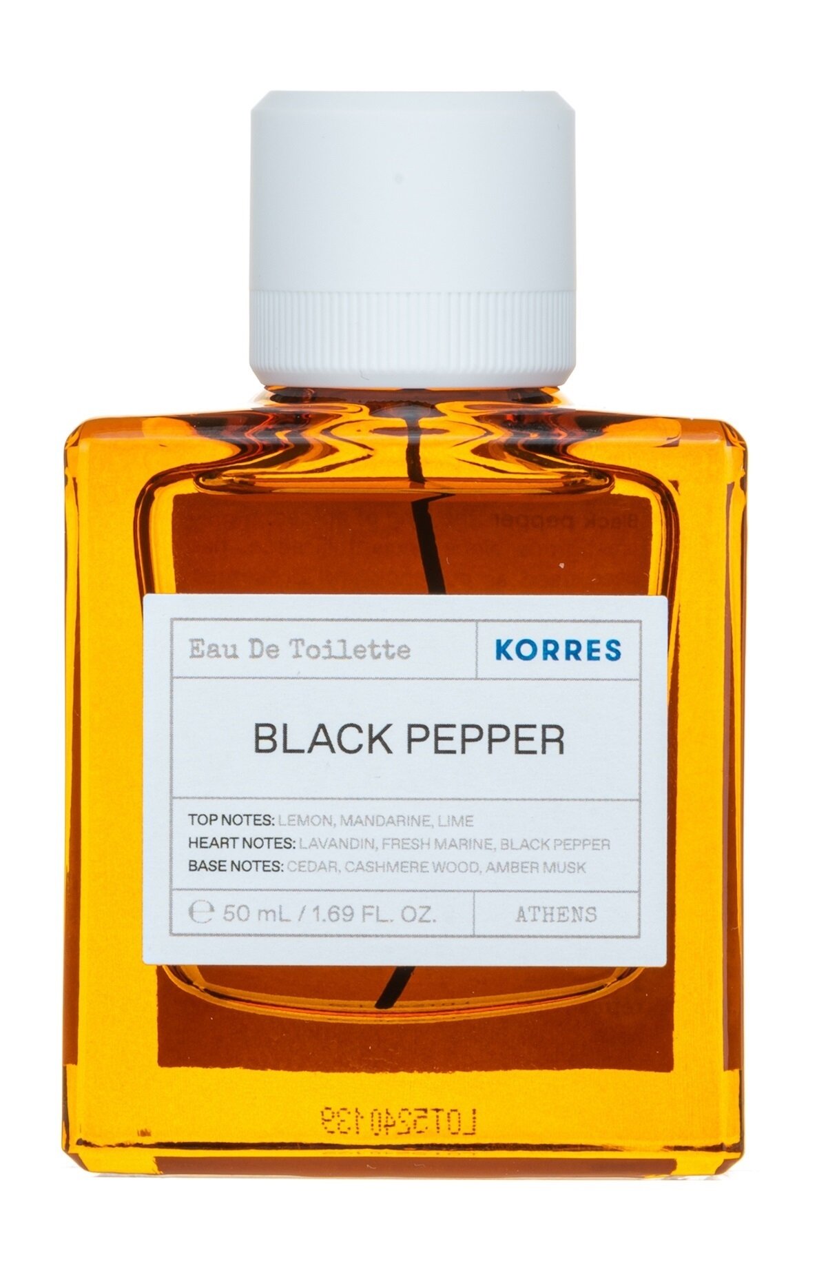 KORRES Black Pepper Eau de Toilette Туалетная вода муж, 50 мл