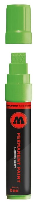 Molotow Маркер Permanent paint alcohol 620PP, 1 шт, фисташковый