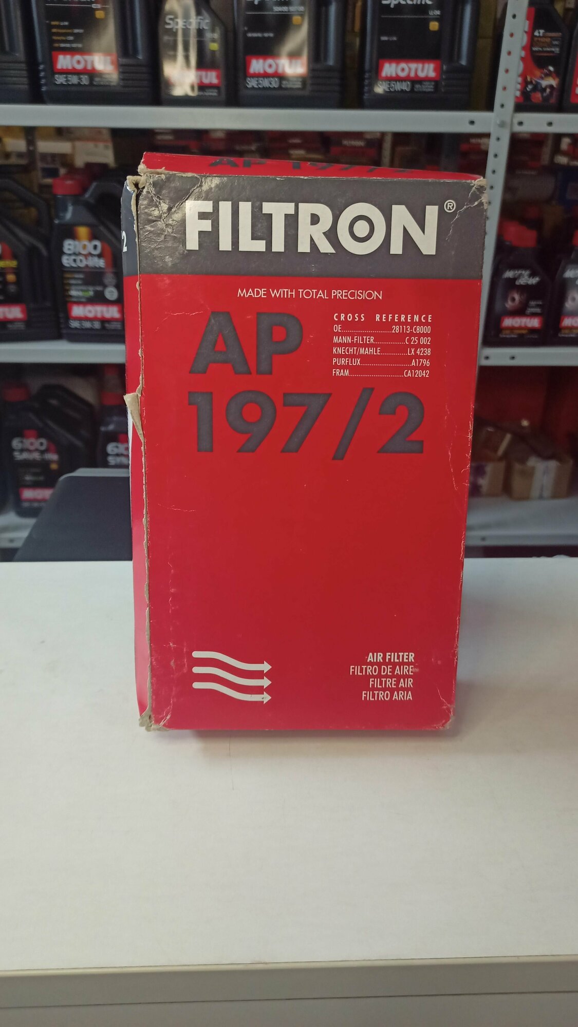 FILTRON AP1972 фильтр воздушный