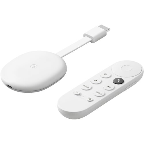 ТВ-приставка Google Chromecast c Google TV белый