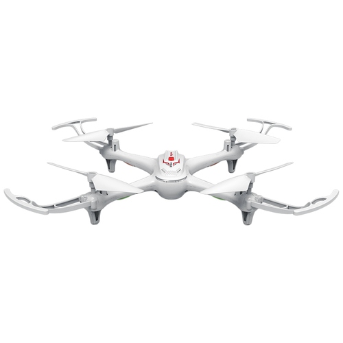 Квадрокоптер Syma X15A, белый syma радиоуправляемый квадрокоптер syma x15a white rtf 2 4g syma x15a white