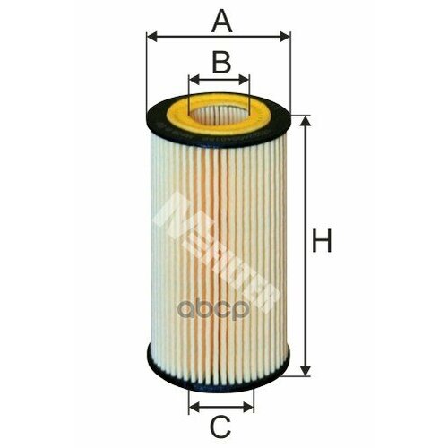 Te 4015_Фильтр Масляный ! Audi A3/S3/A4/S4/A6, Vw Golf/Passat/Touran 2.0Fsi/Tfsi 16V 03> M-Filter арт. TE4015