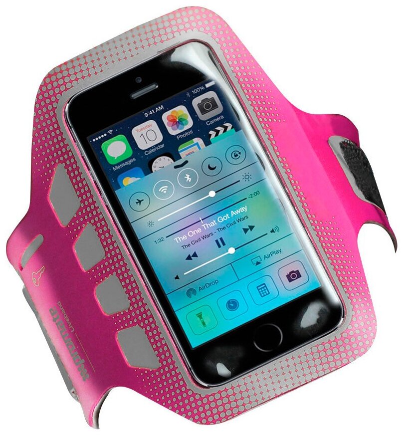 Чехол для iPhone 5/5S Promate liveBand розовый .