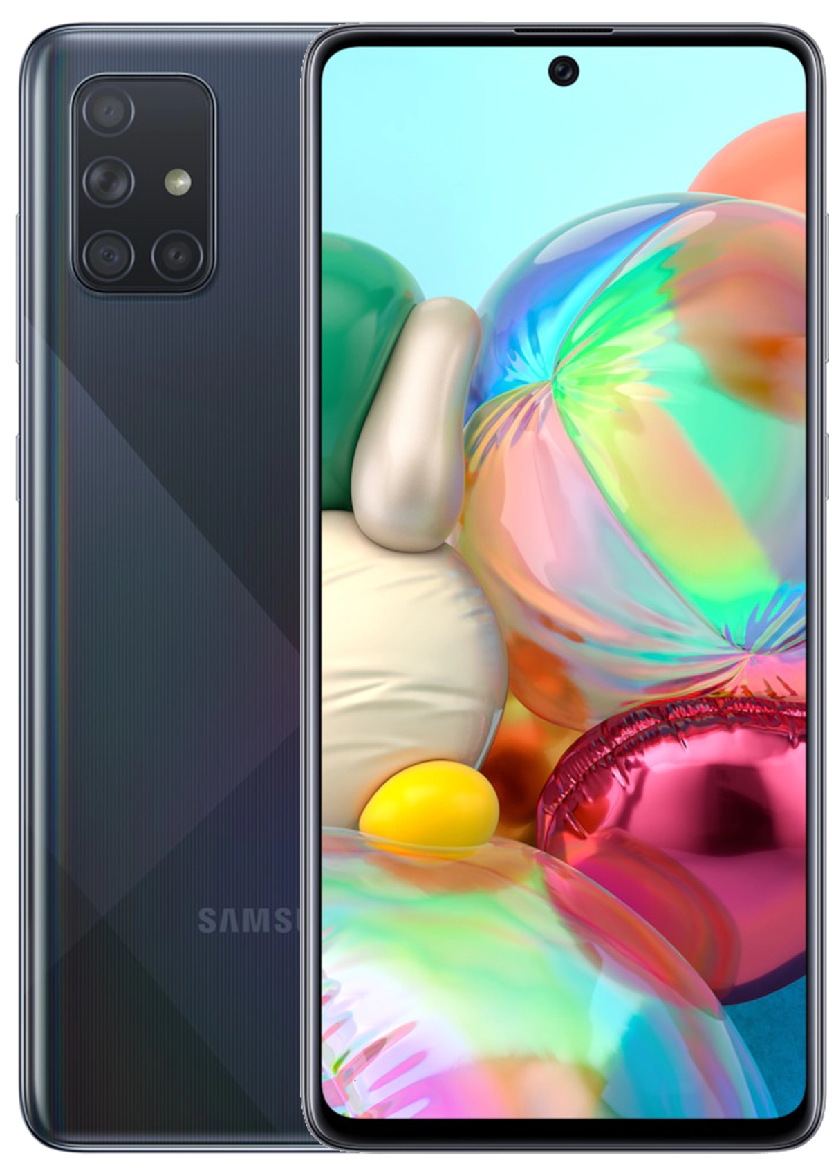 Смартфон Samsung Galaxy A71 6/128 ГБ, Dual nano SIM, черный