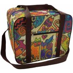 Сумка дорожная для ручной клади Pobedabags Кошки 36 x 30 x 27 см - изображение